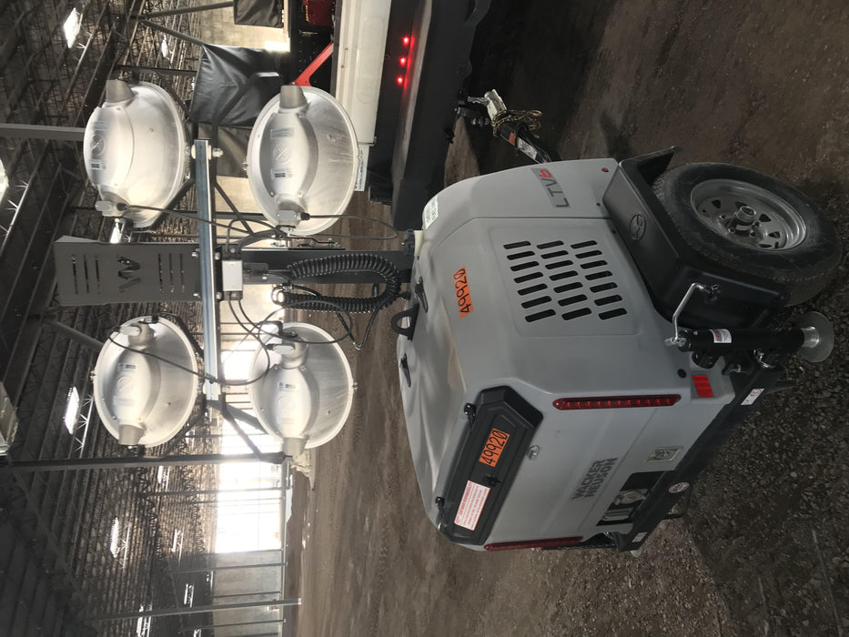 2019 Wacker Neuson LTV6L-MH Mobile Light Tower w/Fuel Level Sensor Installed