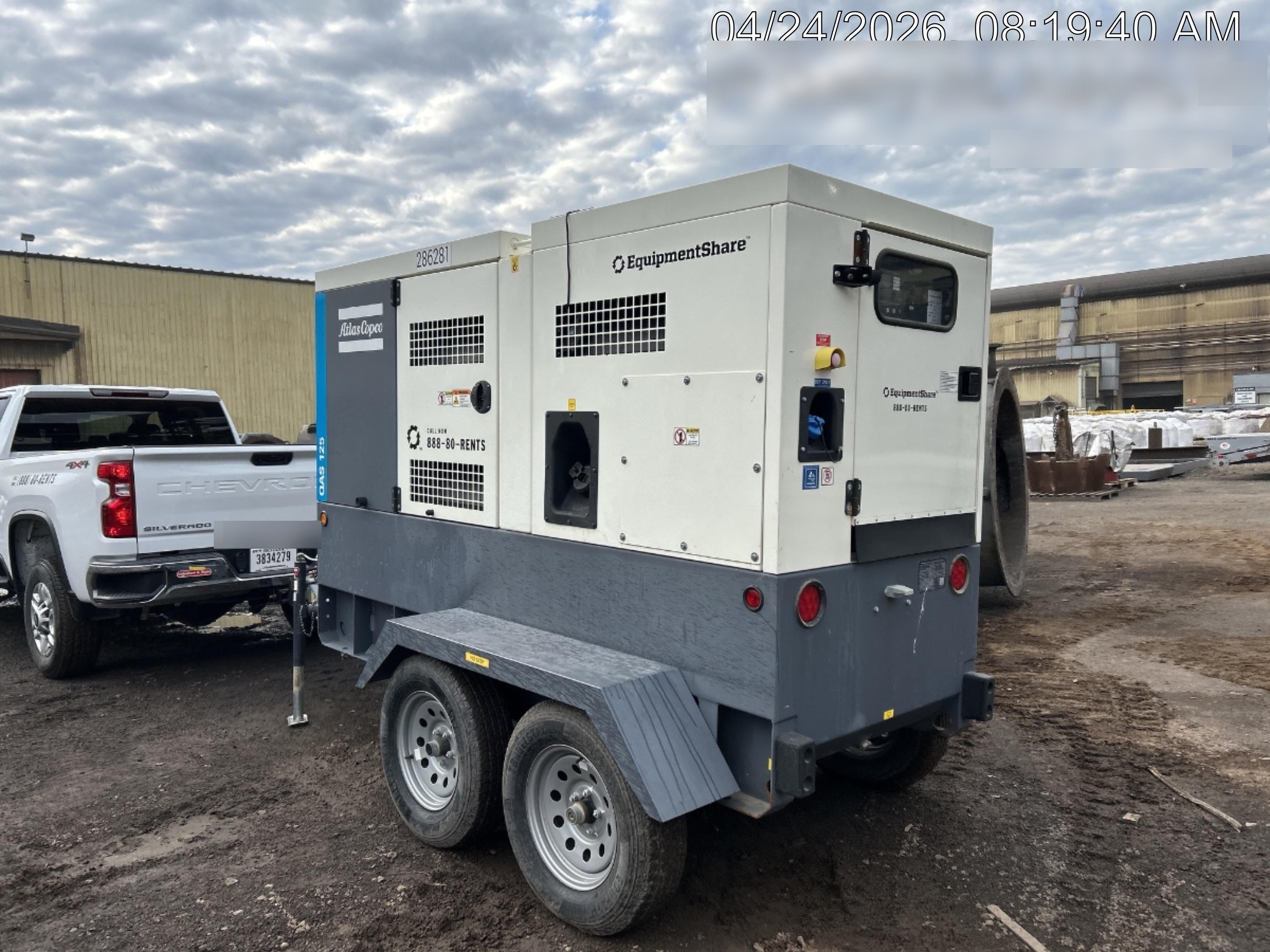 2022 ATLAS COPCO QAS 125