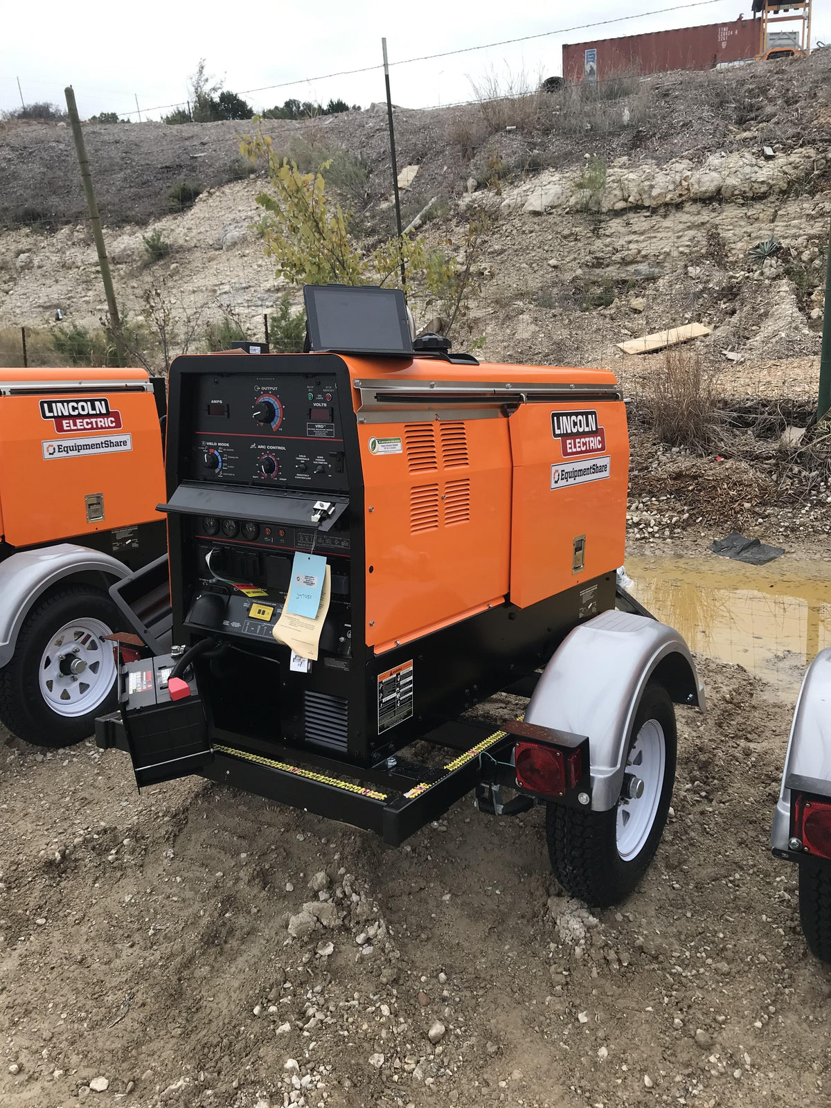 2022 Lincoln Electric LE400 Kubota V1505, Trlr, Cable Rack, Light Kit, ES Decals, T3
