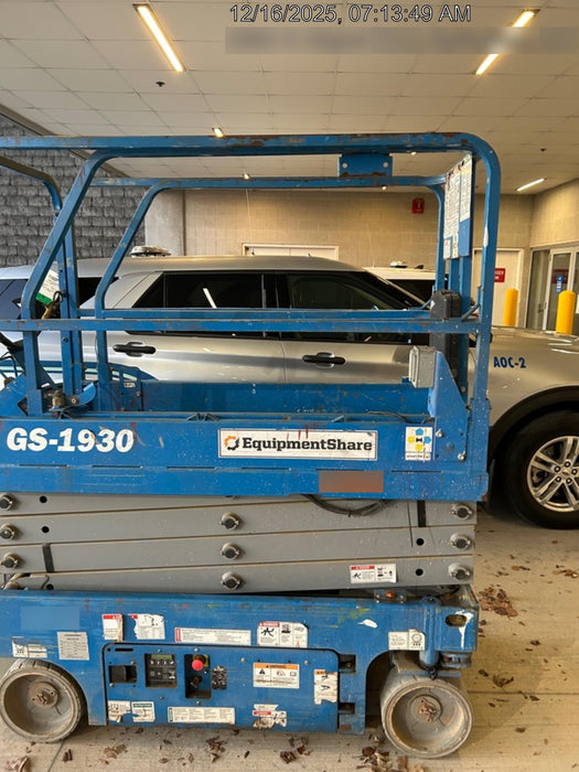 2018 Genie GS-1930 Genie GS-1930 Scissor Lift w/Standard Options