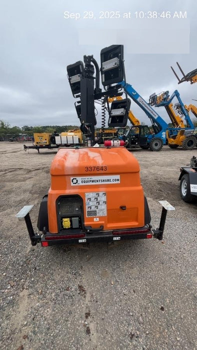 2023 Generac MLT2 Diesel, Flex Switch 120V Input, Powerzone Controller, (4) 320W LED Lights, 4kW Generator, 39.9 Gal Fuel Tank, 2" Ball, T3