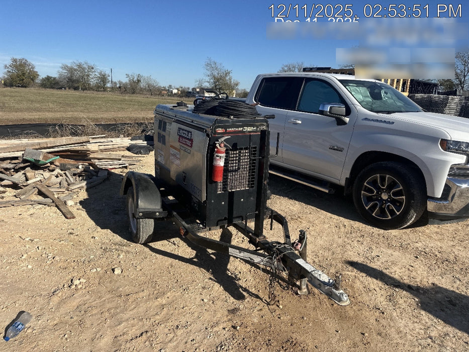 2021 Lincoln Electric Vantage 322 Ready Pak 3
