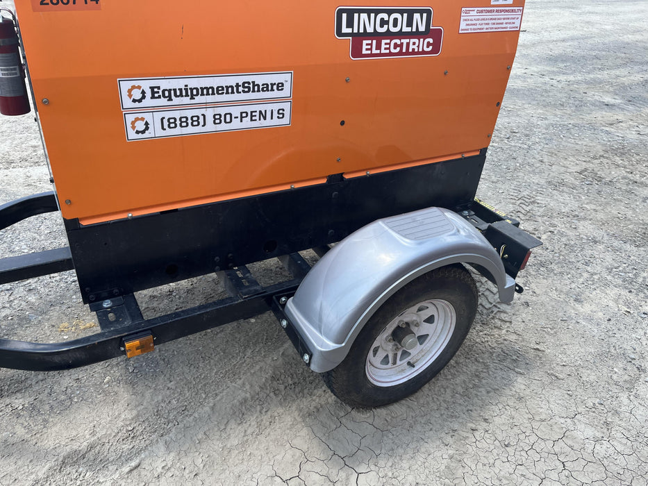 2022 Lincoln Electric LE400 Kubota V1505, Trlr, Cable Rack, Light Kit, ES Decals, T3