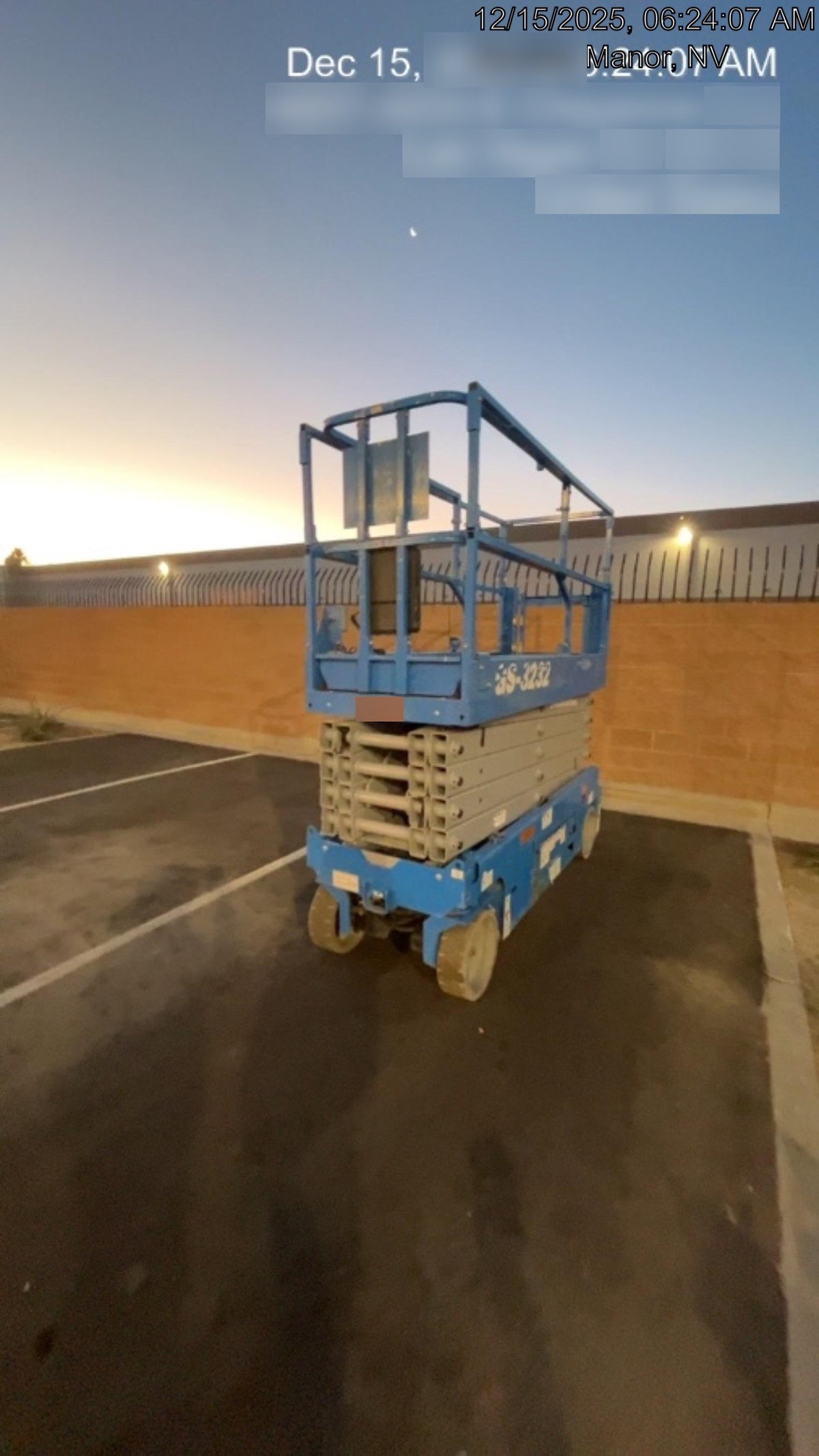 2019 Genie GS-3232 Standard Options