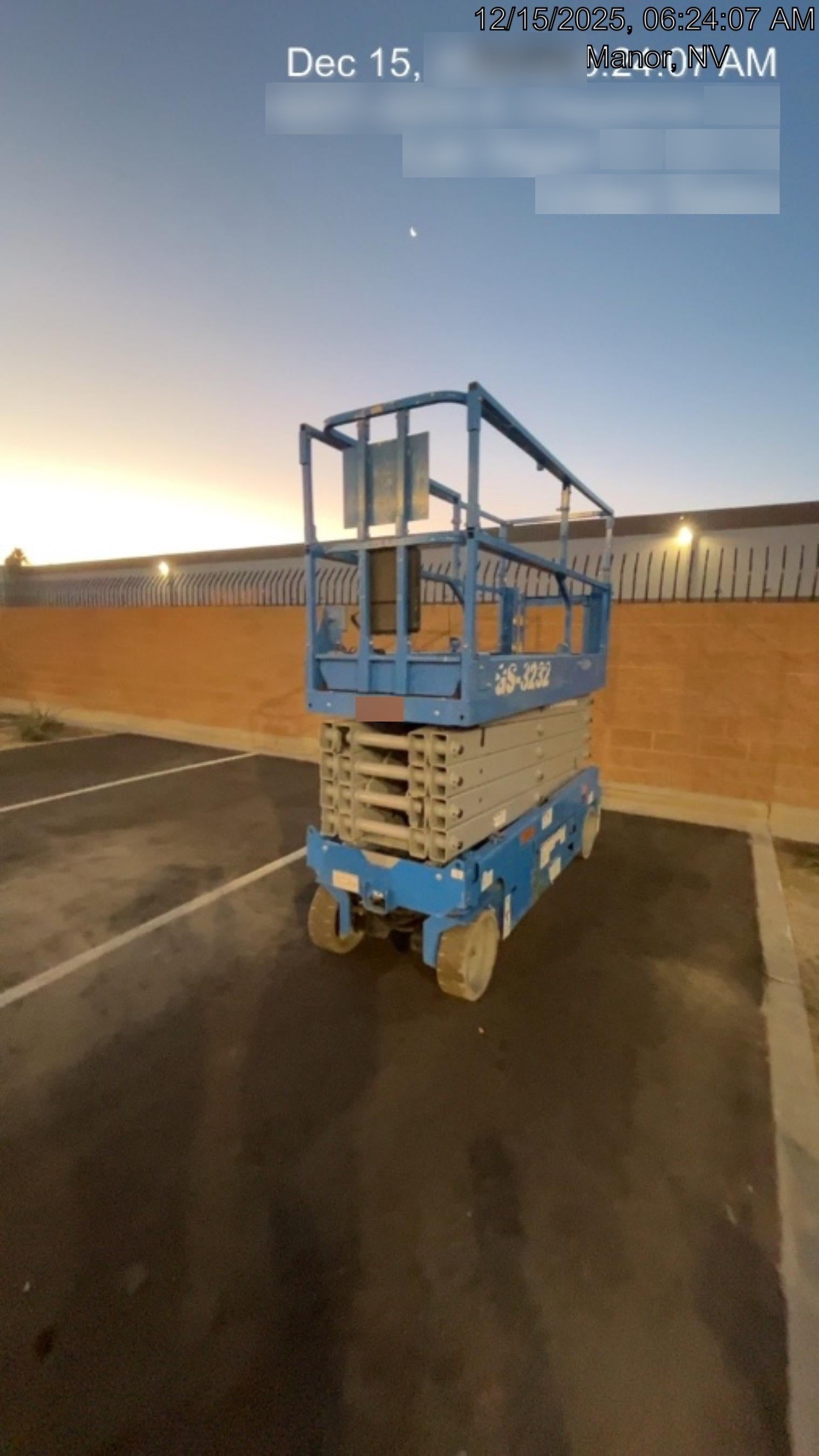 2019 Genie GS-3232 Standard Options