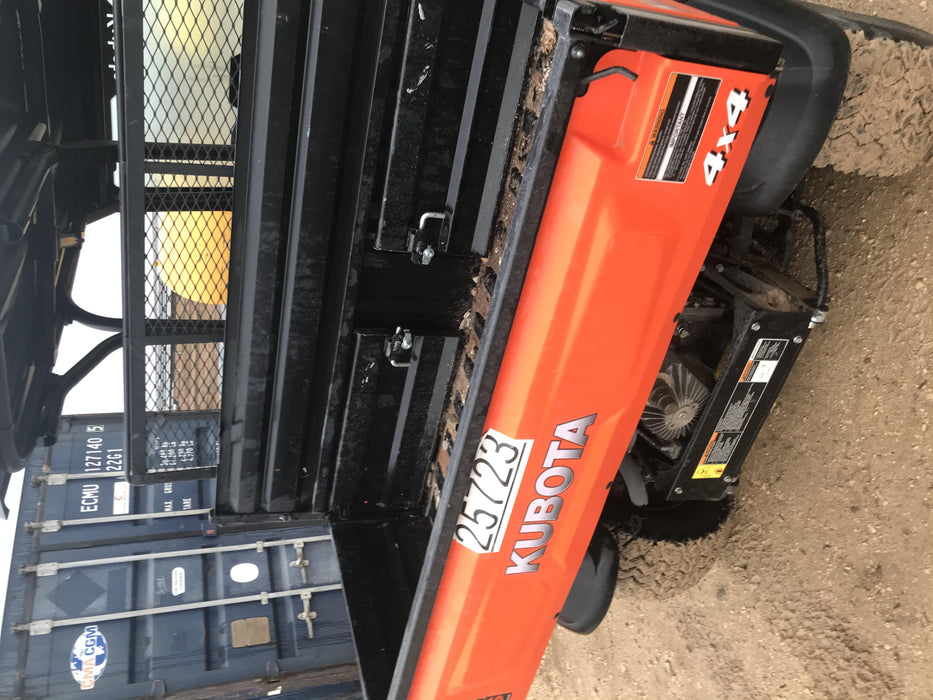 2019 Kubota RTV-X1140 4wd Utility Cart, LED Strobe, Windshield Tempered Glass, Pastic Canopy, Wire Harness Kit, Backup Alarm