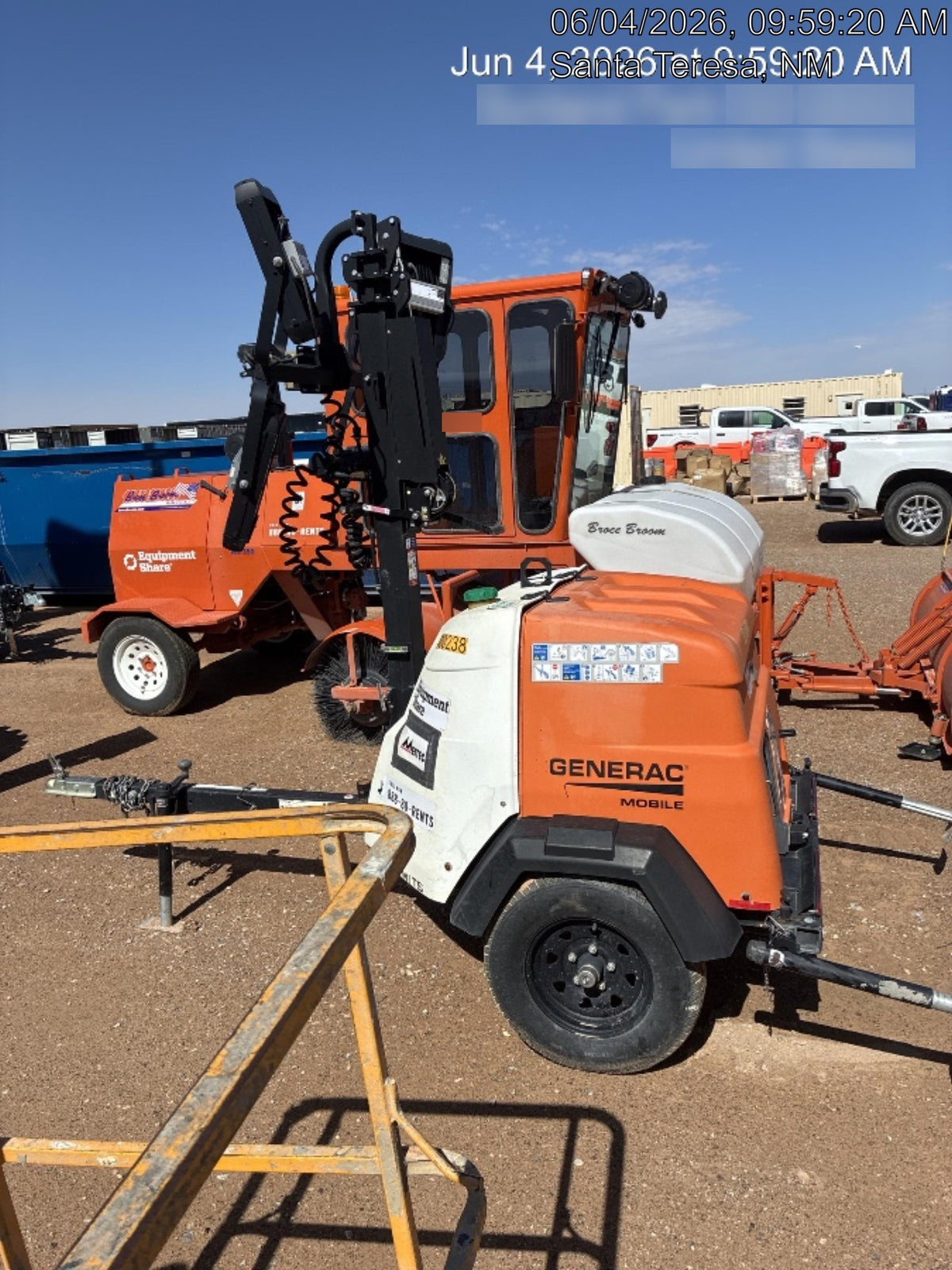 2024 Generac MLT2 Diesel, Flex Switch 120V Input, Powerzone Controller, 
(4) 320W LED Lights, 4kW Generator, 39.9 Gal Fuel Tank, 2" Ball, T3