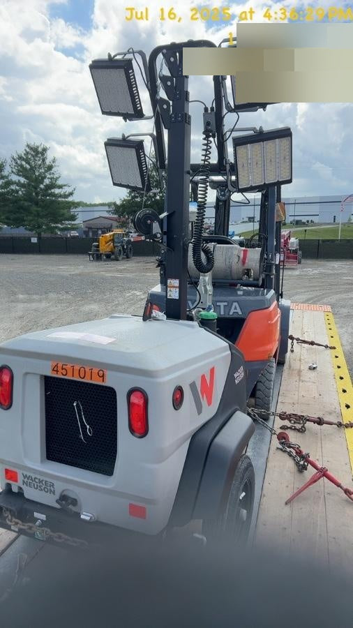 2024 Wacker Neuson LTT4 Diesel, Kohler KDW702, Deep Sea Controller, Auto Start, LED 320W, Bypass Outlet, T3