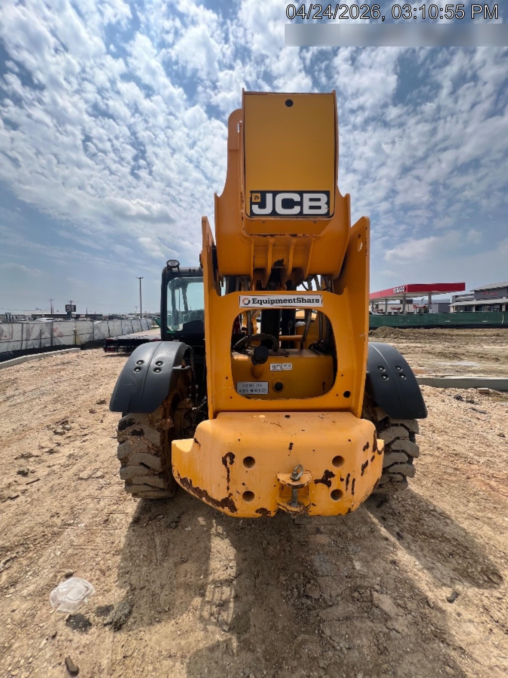 2020 JCB 512-56 Canopy, 74Hp, Solid Tires, Work Lights, Beacon, Aux Hydraulics, Back up Alarm, Lifting Eye, ES Decals