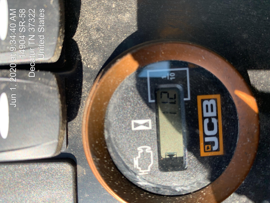 2020 JCB 509-42 Canopy, Solid Tires, Work Lights, Beacon, Aux Hydraulics, Back up Alarm, Lifting Eye, ES Decals