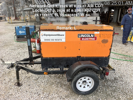 2021 Lincoln Electric Vantage 322 Vantage 322 Ready Pak 3 w/ Decals, ORANGE (includes trailer, cable rack, fender light kit) NO Telematics