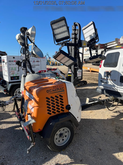 2024 Generac MLT2 Diesel, Flex Switch 120V Input, Powerzone Controller, 
(4) 320W LED Lights, 4kW Generator, 39.9 Gal Fuel Tank, 2" Ball, T3