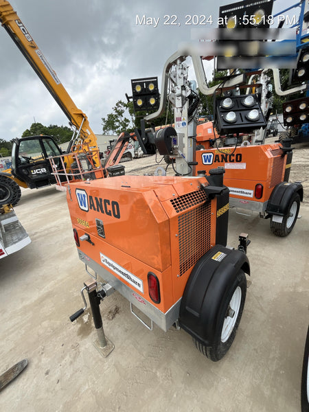 2024 Wanco WLTT-4MM4K Diesel, Deep Sea Controller, Shore Power Plug, Auto Start, (4) 350W LED Floodlights, 4kW Generator, 60 Gal Fuel Tank, 2" Ball, T3
