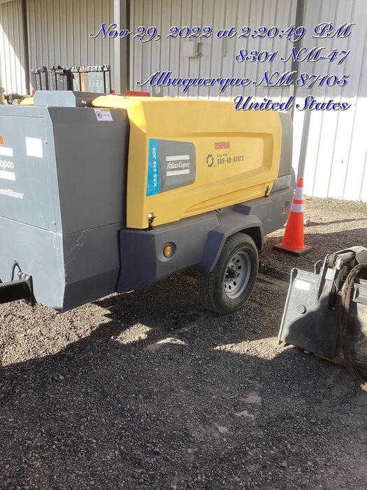 2022 ATLAS COPCO XAS440