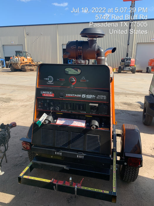 2022 Lincoln Electric Vantage 549X VANTAGE 549X READY-PAK 3