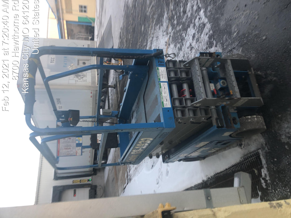 2018 Genie GS-1930 Genie GS-1930 w/Fixed Rail, Chain Entry