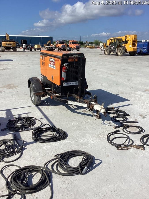 2022 Lincoln Electric LE400 Kubota V1505, Trlr, Cable Rack, Light Kit, ES Decals, T3
