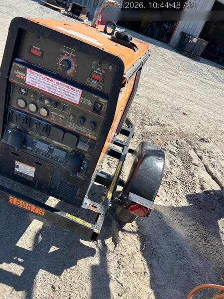 2021 Lincoln Electric Vantage 322 Vantage 322 Ready Pak 3 w/ Telematics & Decals, ORANGE (includes trailer, cable rack, fender light kit)