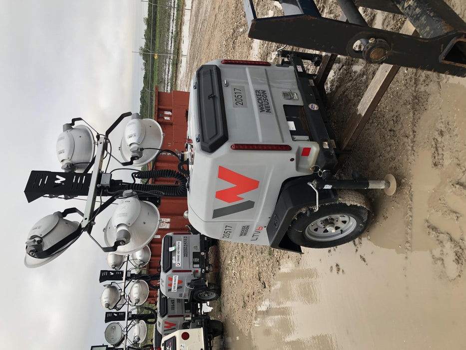 2018 Wacker Neuson LTV6L-MH Wacker Neuson LTV6L Mobile Light Tower w/Fuel Level Sensor Installed