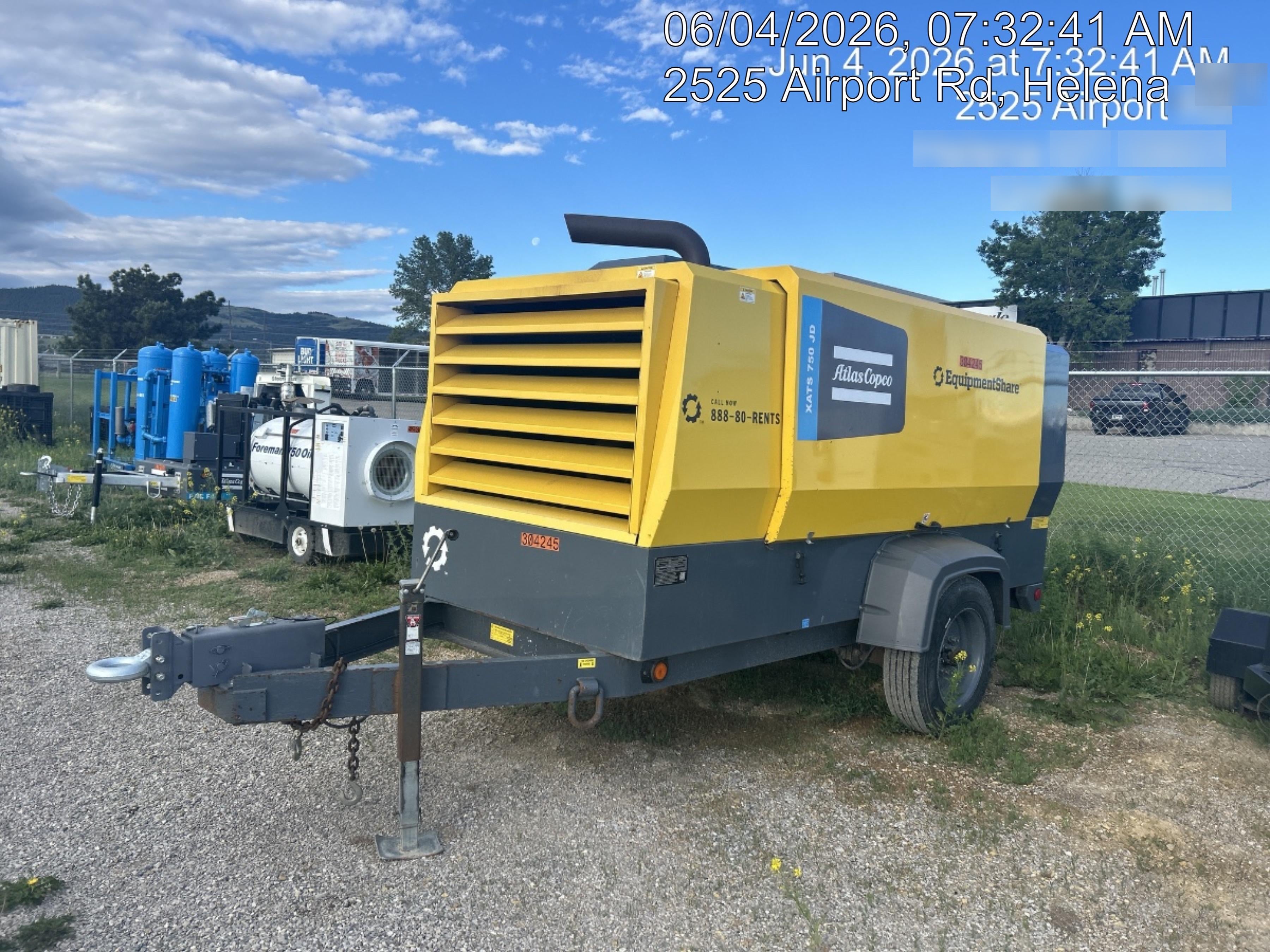 2022 ATLAS COPCO XATS750 IT4 Reman
