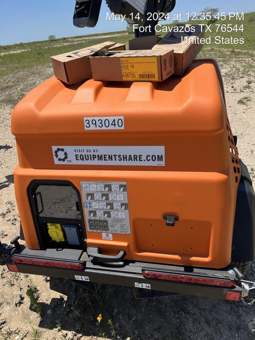 2024 Generac MLT2 Diesel, Flex Switch 120V Input, Powerzone Controller, 
(4) 320W LED Lights, 4kW Generator, 39.9 Gal Fuel Tank, 2" Ball, T3