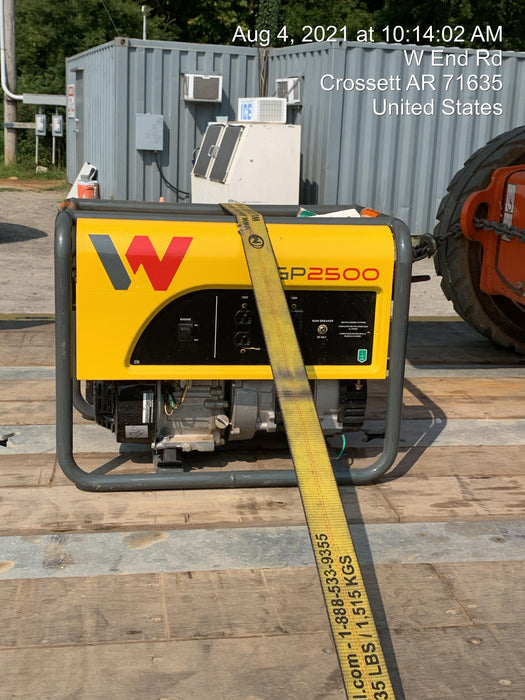 2020 WACKER NEUSON GP2500A