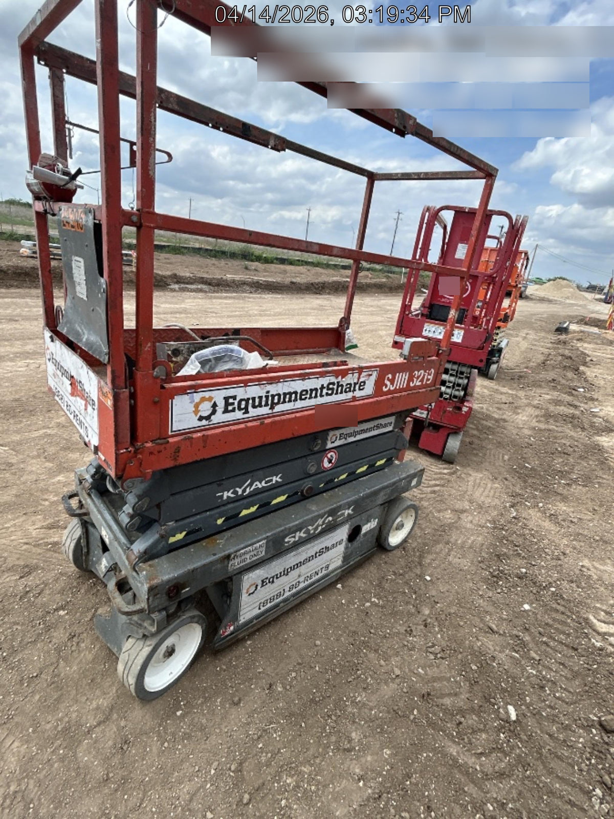 2019 Skyjack SJIII-3219 Skyjack SJIII3219 Standard w/Trojan Batteries