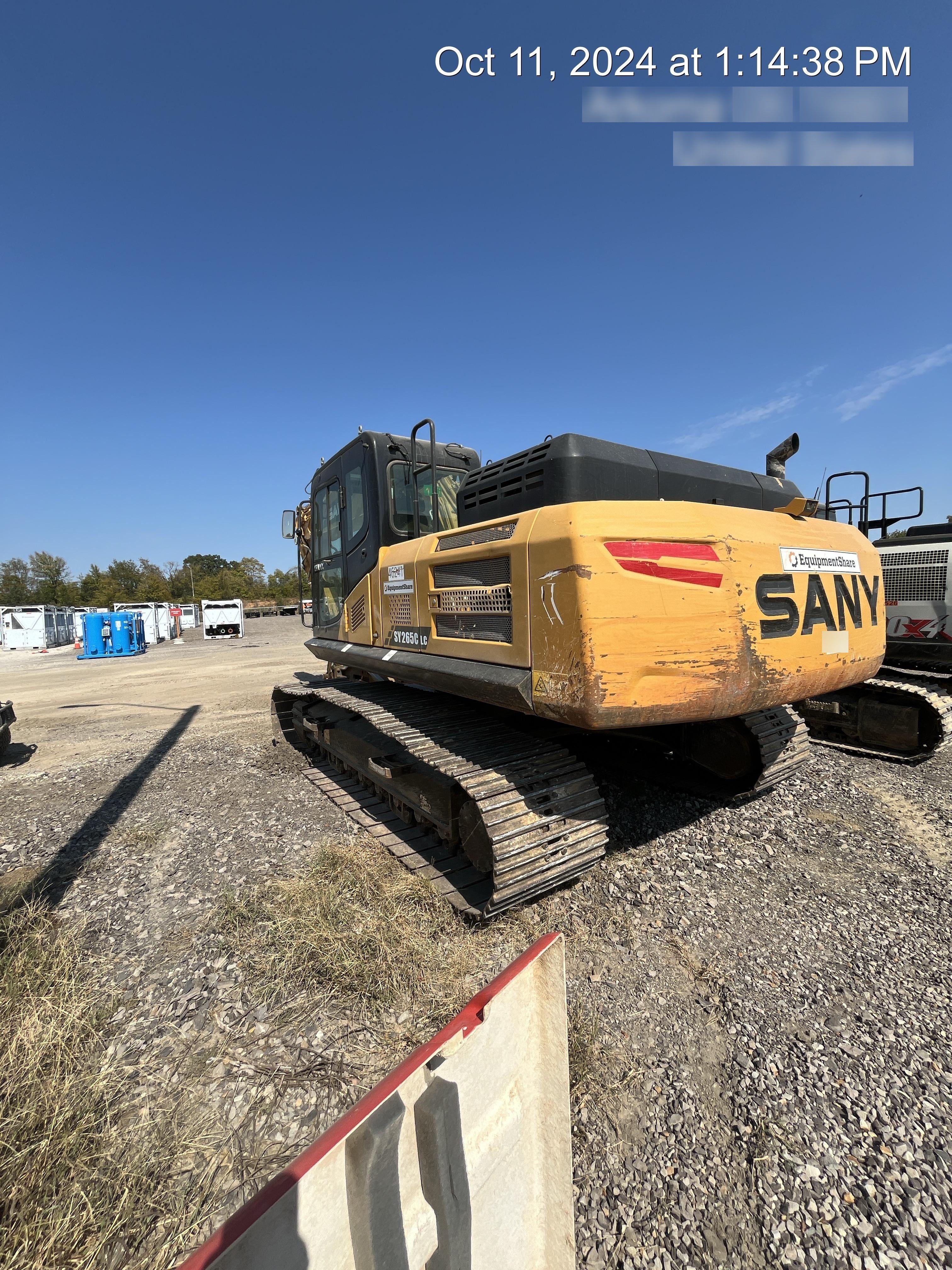 2019 SANY SY265C LC