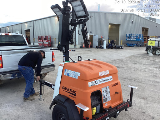 2023 Generac MLT2 Diesel, Flex Switch 120V Input, Powerzone Controller, (4) 320W LED Lights, 4kW Generator, 39.9 Gal Fuel Tank, 2" Ball, T3