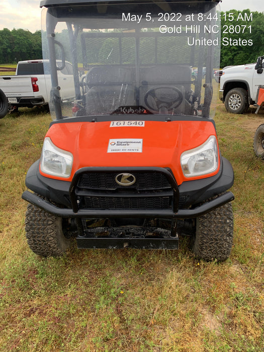 2021 Kubota RTV-X1140W-H Plastic Canopy, Windshield Acrylic Clear, LED Strobe Light, Wire Harness Kit, Back up Alarm