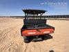 2022 Kubota RTV-X1140W-H Plastic Canopy, Windshield Acrylic Clear, LED Strobe Light, Wire Harness Kit, Back up Alarm