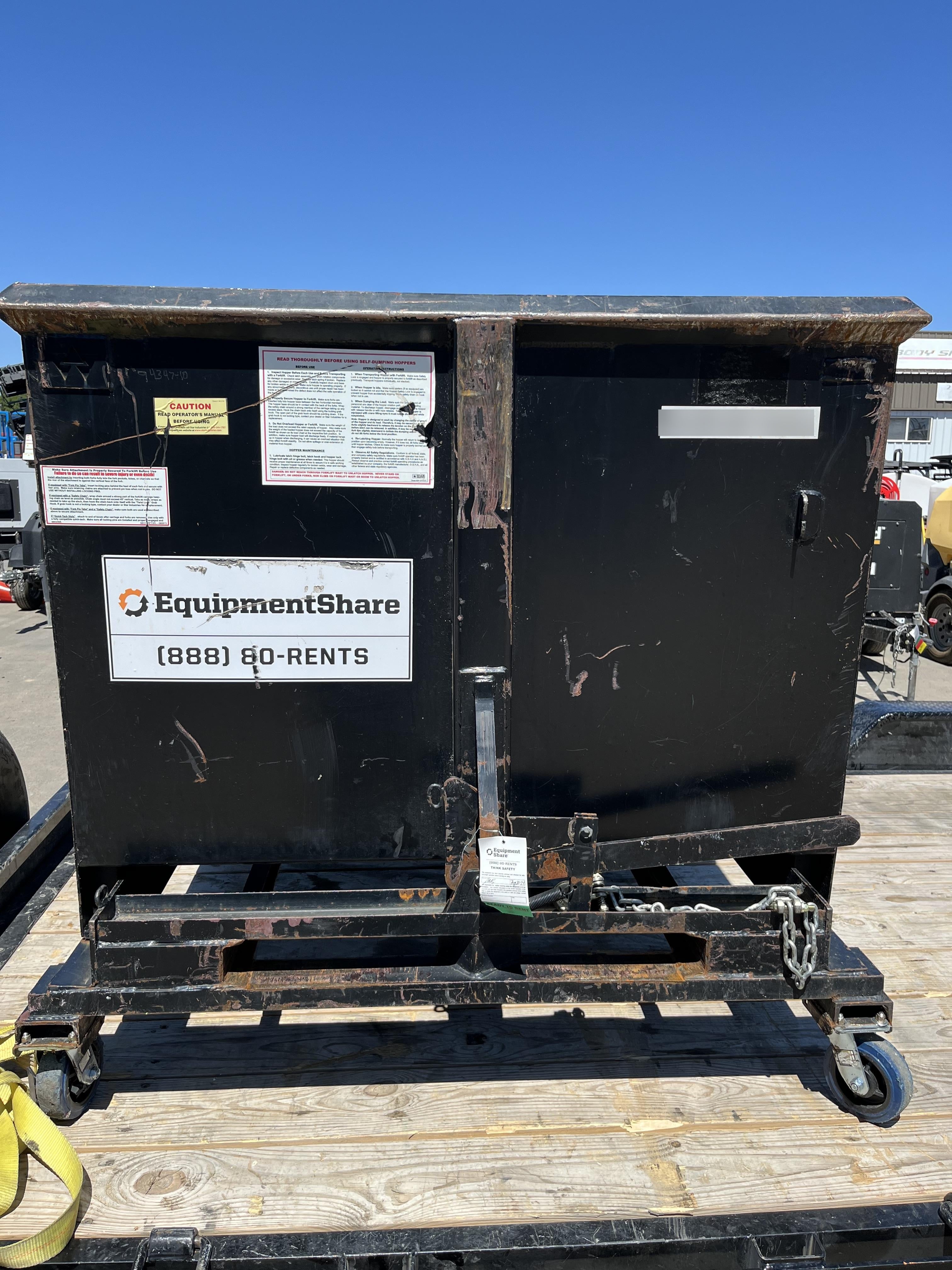 2020 STAR INDUSTRIES M-1820 - Self-Dump Hopper