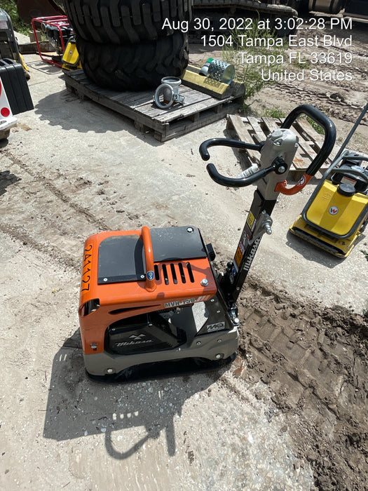 2022 Multiquip MVH158 Honda GX200, 17" Plate, Gas