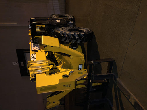 2019 JCB 512-56 Cab/Heat/Air, 109 HP, Solid Tires, STD Worklight, Beacon, Aux Hydraulics, Lifting Eye, Back up Alarm w/66" Carriage/60" Forks