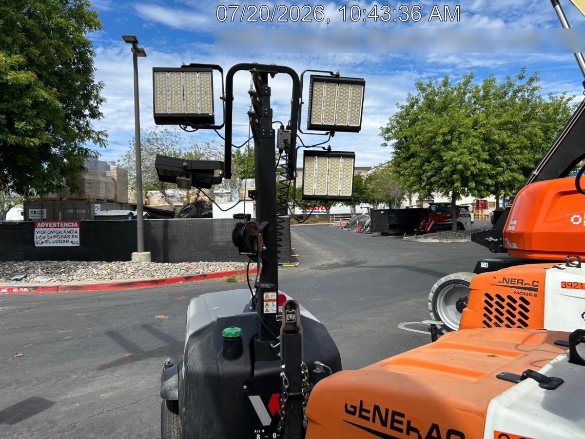 2024 Wacker Neuson LTT4 Diesel, Kohler KDW702, Deep Sea Controller, Auto Start, LED 320W, Bypass Outlet, T3