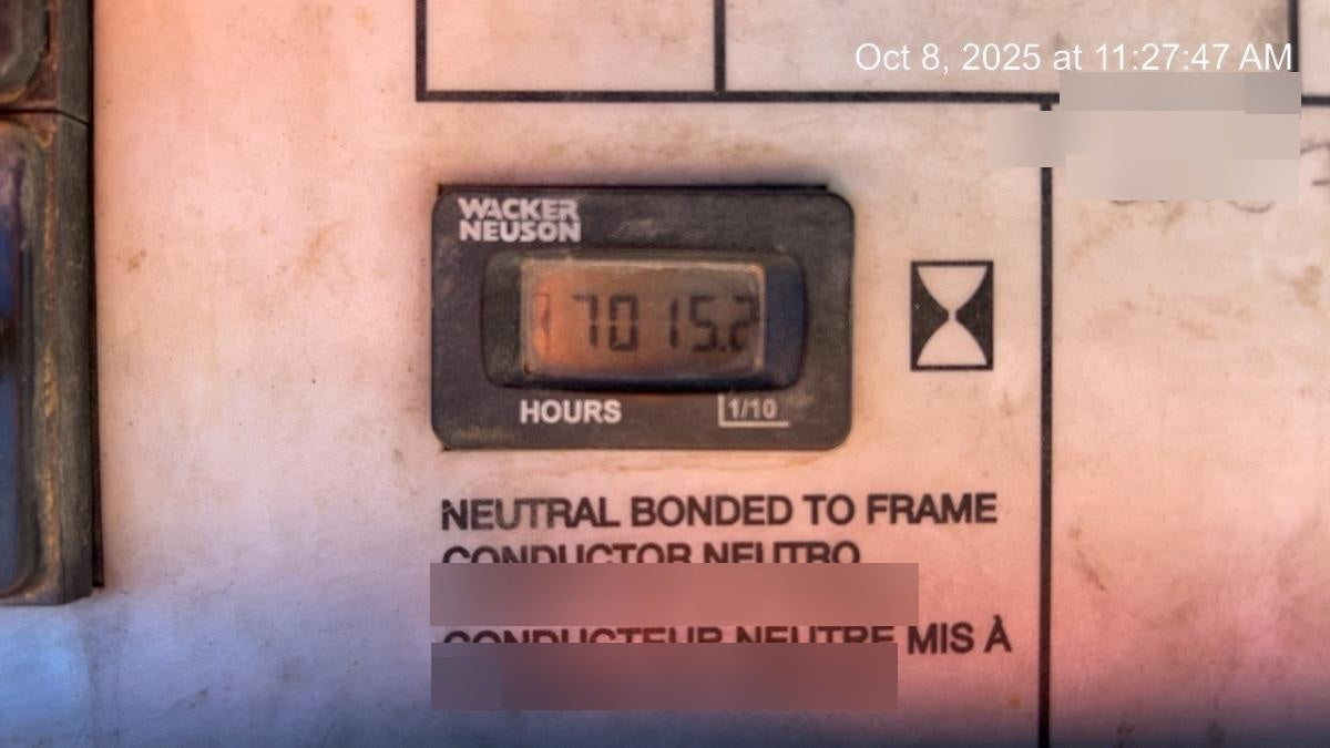 2019 Wacker Neuson LTV6L-MH Standard Options