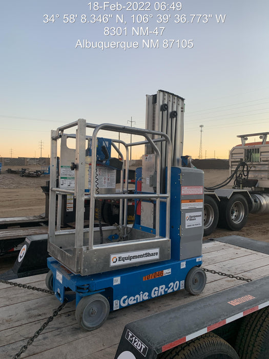 2020 GENIE GR-20
