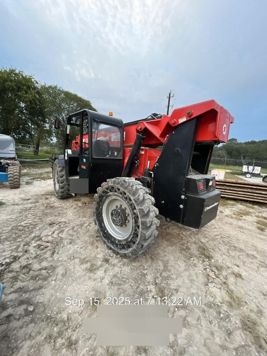 2019 Manitou MTA10055 Canopy, 120 HP, Solid Tires, Work Lights, Lift Hook, Auxiliary Hydraulics, 66" Carriage and 60" Forks