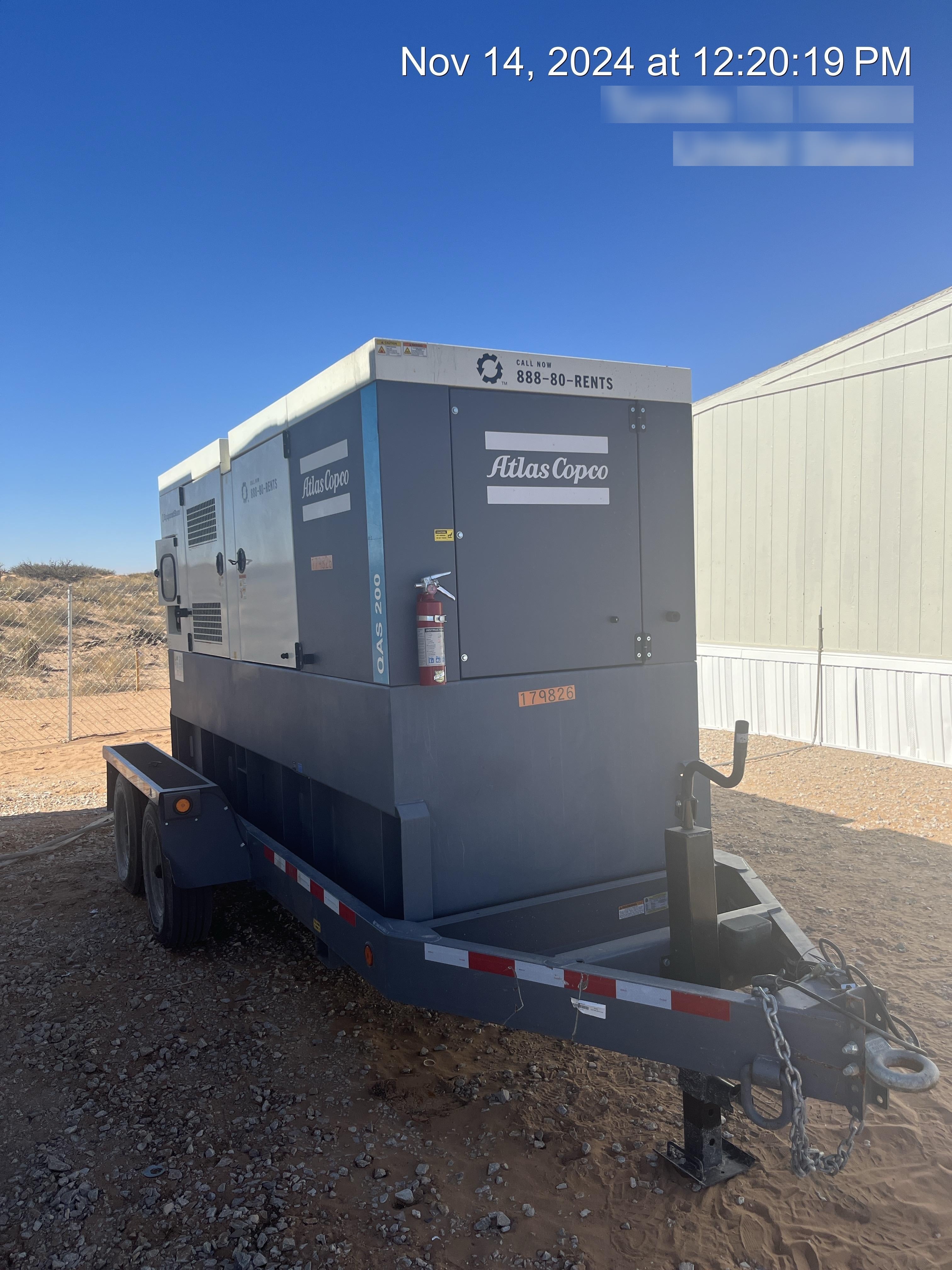 2021 ATLAS COPCO QAS200