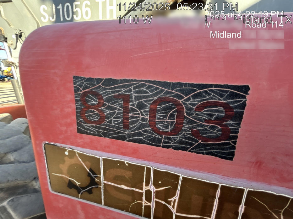 2018 Skyjack SJ1056 TH Skyjack 1056 TH Telehandler w/Open ROPS, Work Lights/Beacon, Solid Tires, 60" Carriage and Forks