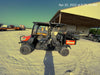 2022 Kubota RTV-X1140W-H Plastic Canopy, Windshield Acrylic Clear, LED Strobe Light, Wire Harness Kit, Back up Alarm