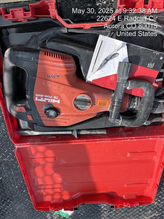 2023 HILTI TE 700-AVR