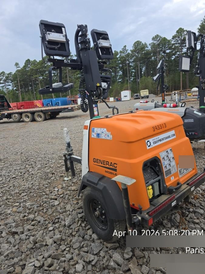 2024 Generac MLT2 Diesel, Flex Switch 120V Input, Powerzone Controller, 
(4) 320W LED Lights, 4kW Generator, 39.9 Gal Fuel Tank, 2" Ball, T3