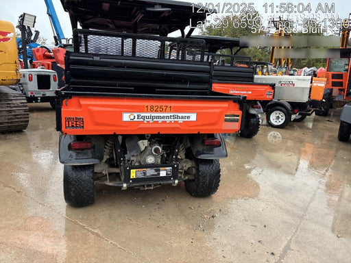 2021 Kubota RTV-X1140W-H Plastic Canopy, Windshield Acrylic Clear, LED Strobe Light, Wire Harness Kit, Back up Alarm