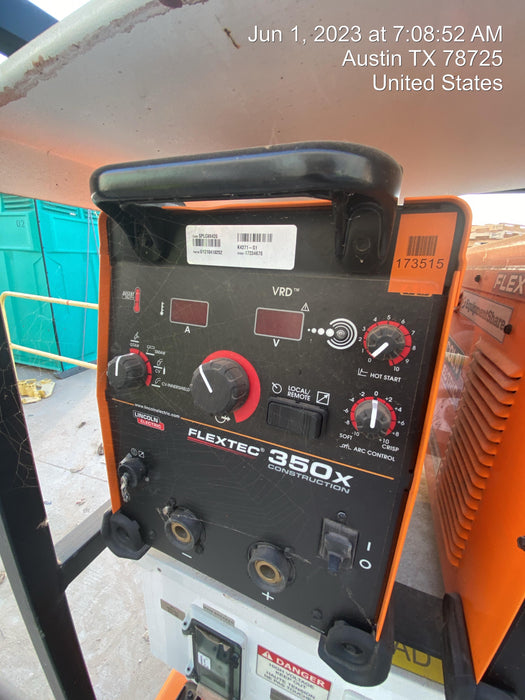 2021 LINCOLN ELECTRIC FLEXTEC 350X