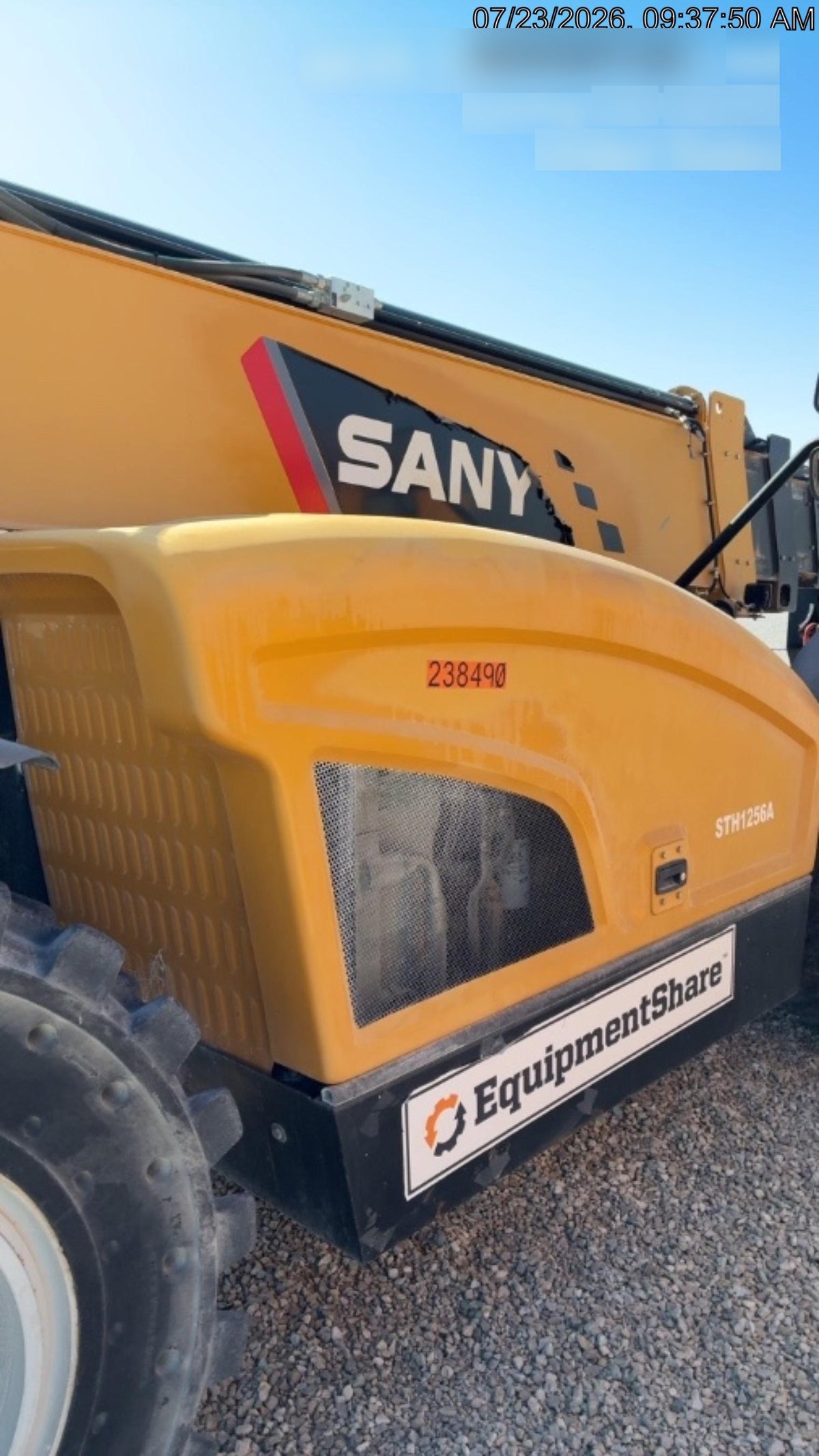 2022 SANY STH1256