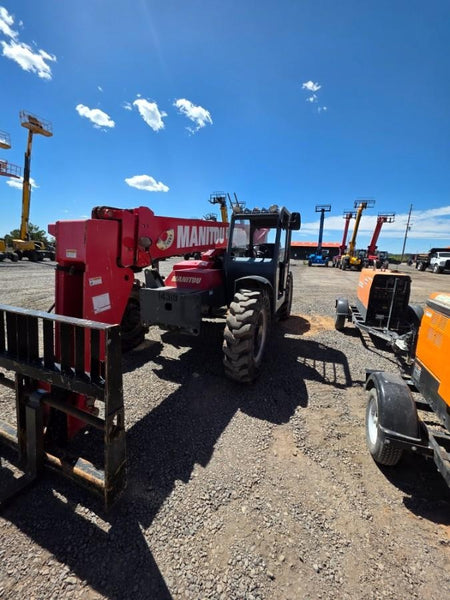 2019 Manitou MTA8044 MTA 8044 - 74 HP T4, Canopy, Worklights/Strobe, Beacon, 66" Carriage, 48" Forks, Solid Tires, Lift Hook, Aux Hydraulics