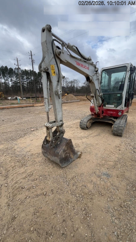 2020 Takeuchi TB-235-2CR Cab/Heat/Air, Rubber Tracks, Manual TAG QC