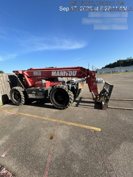 2018 Manitou MTA10055 MTA10055 - Canopy, Worklights, Beacon, 66" Carriage, 60" Forks, Solid Tires, Aux Hydraulics
