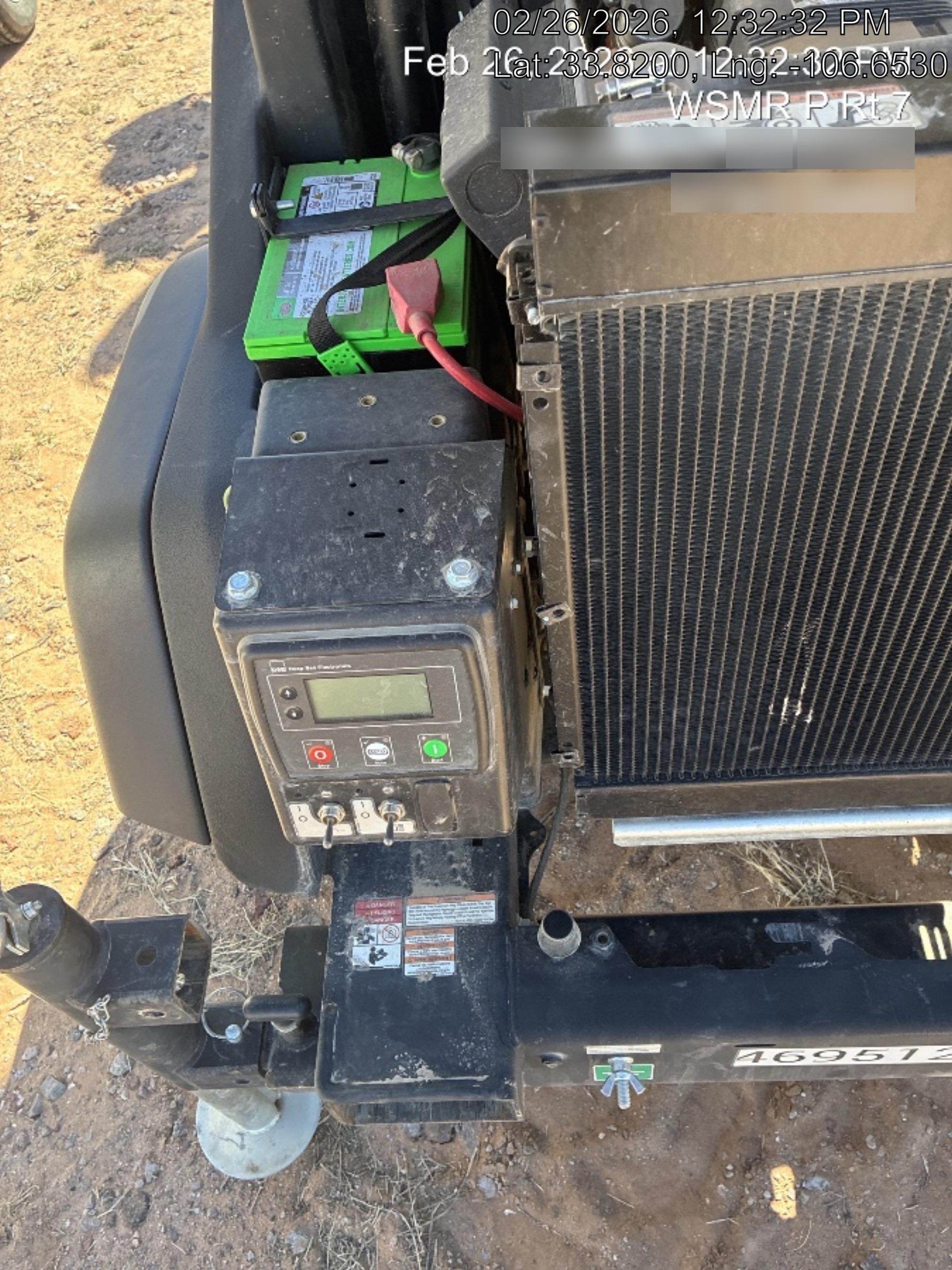 2024 Wacker Neuson LTT4 Diesel, Kohler KDW702, Deep Sea Controller, Auto Start, LED 320W, Bypass Outlet, T3